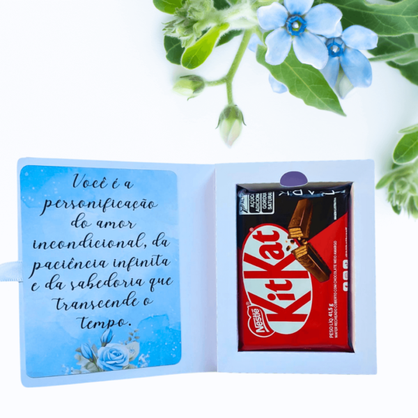 Caixas para kitkat Dia das Mães