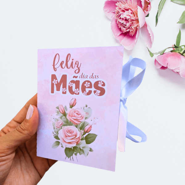 Caixas para 4 batons Dia das Mães