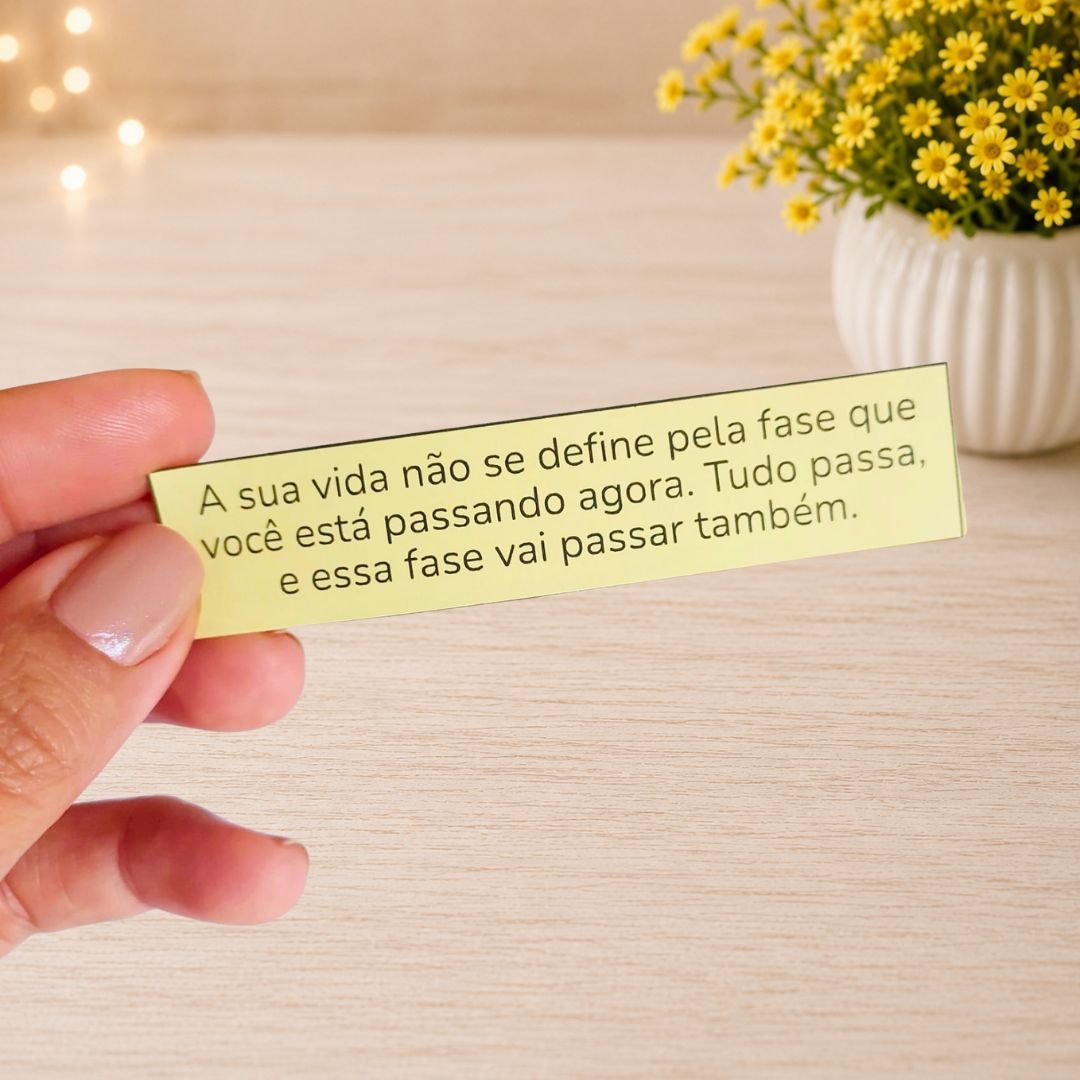 24 Cartões + Pílula com Mensagem Setembro Amarelo - Imagem 3
