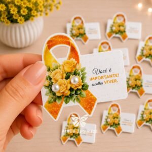 24 Tag + Brincos Pérolas Setembro Amarelo