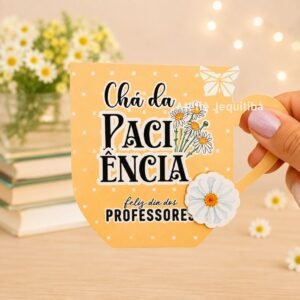20 Porta Chá Dia dos Professores