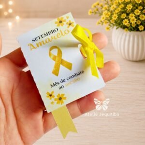 Mini Bíblias Porta Bis Setembro Amarelo - Girassóis
