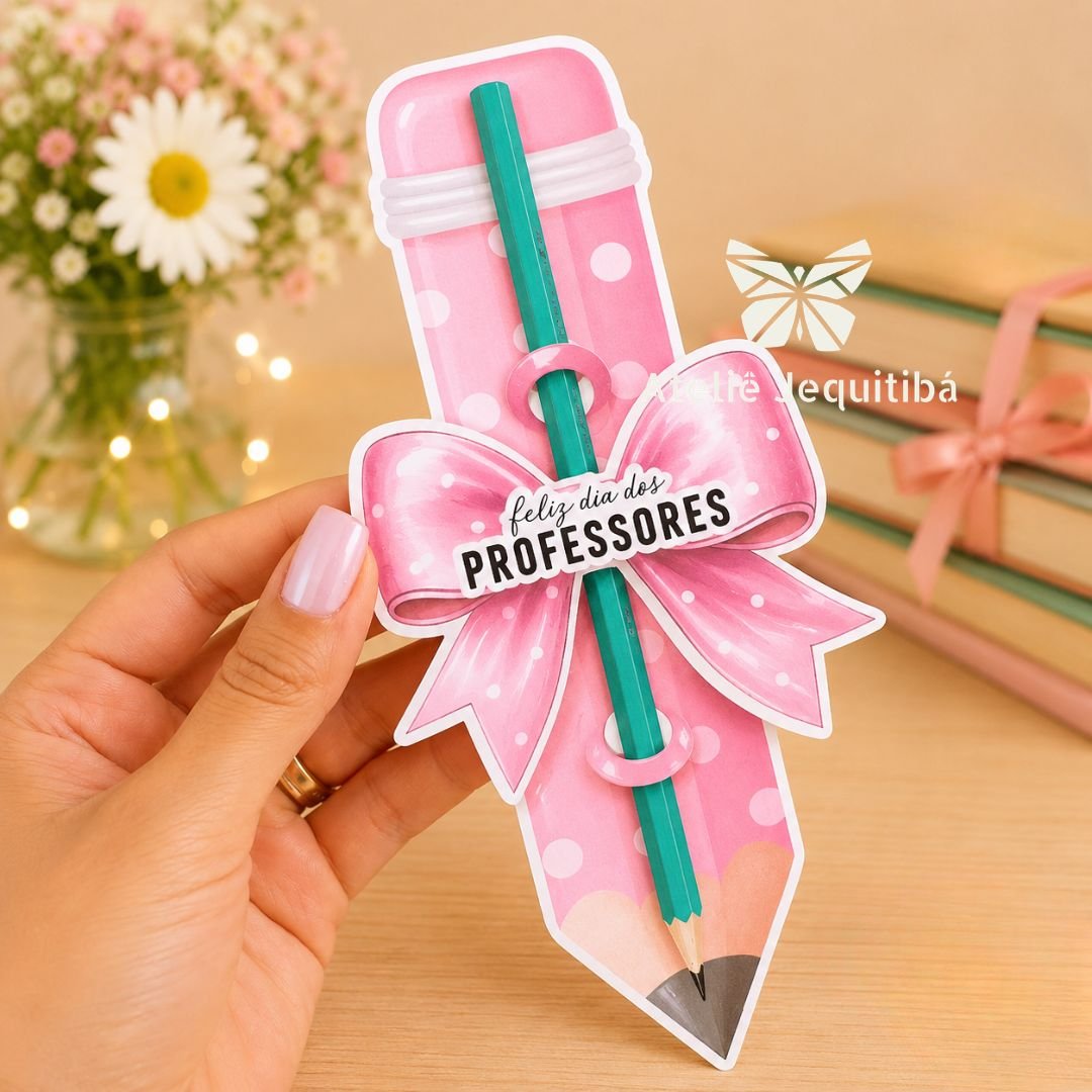 20 Card para lápis Dia dos Professores - Imagem 2