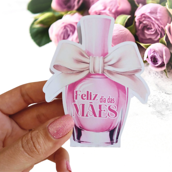 24 Card para Esmalte Dia das Mães - Laço - Imagem 2