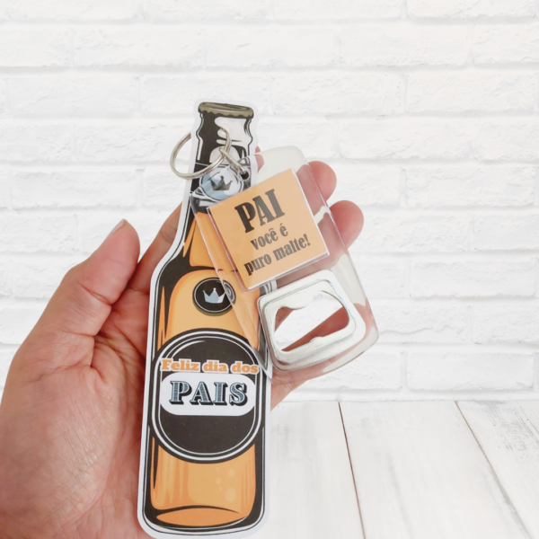 20 Card Cerveja com Abridor de garrafa Dia dos Pais