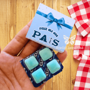 24 Card para Chiclete Dia dos Pais