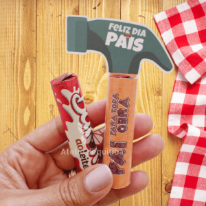 24 Card Martelo para Baton Dia dos Pais