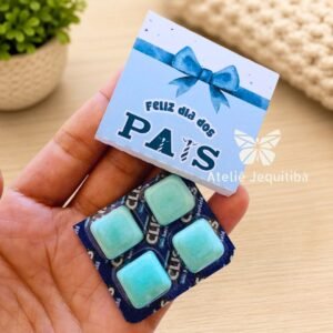 24 Card para Chiclete Dia dos Pais