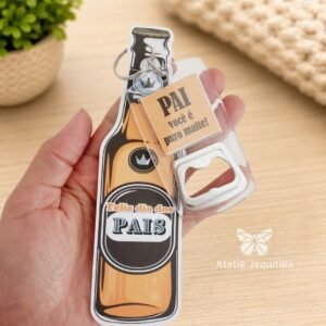 10 Card Cerveja com Abridor de garrafa Dia dos Pais
