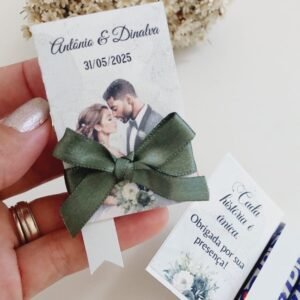 20 Mini Bíblia porta bis Lembrancinha de Casamento Luxo