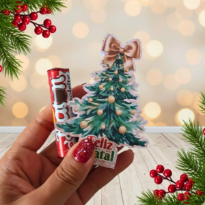 24 Cartões para Chocolate Baton  ou Bis Natal