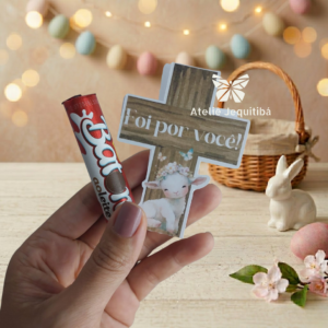 24 Card Cruz sem Baton Páscoa 2026