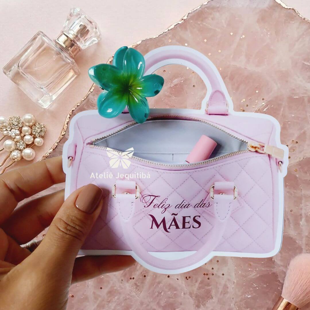 20 Card Mini Bolsa Dia das Mães - Imagem 2