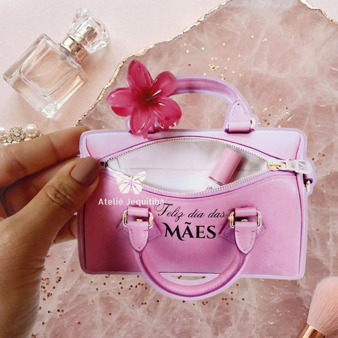 20 Card Mini Bolsa Dia das Mães - Imagem 4