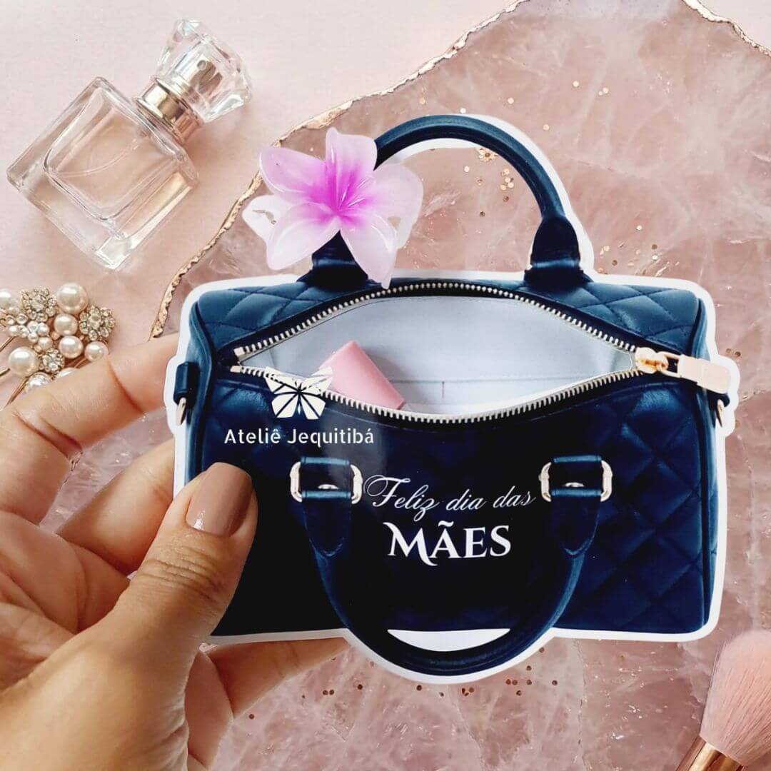 20 Card Mini Bolsa Dia das Mães - Imagem 5