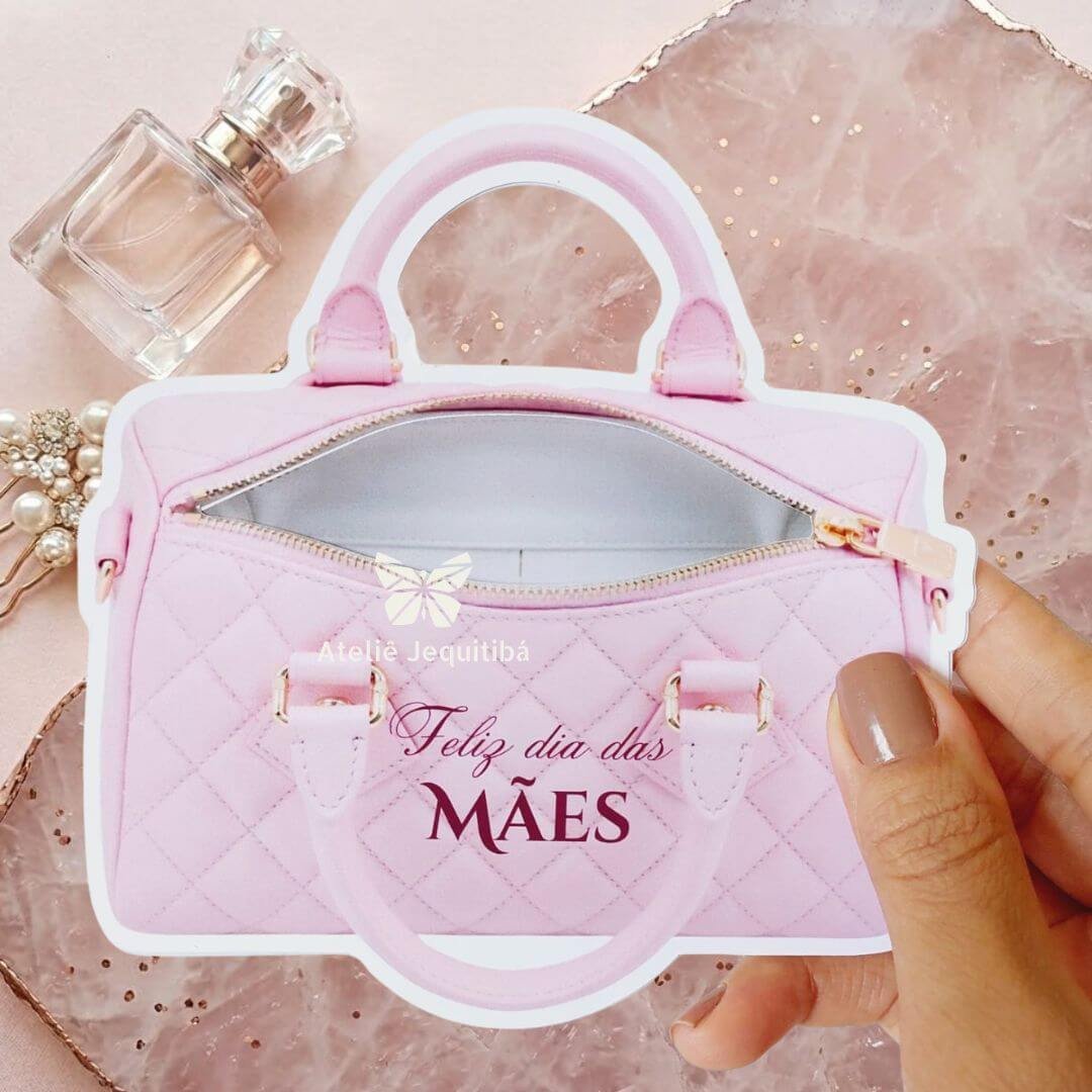 20 Card Mini Bolsa Dia das Mães - Imagem 6