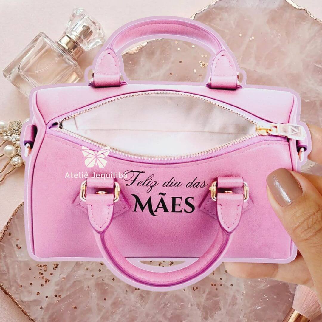 20 Card Mini Bolsa Dia das Mães - Imagem 7
