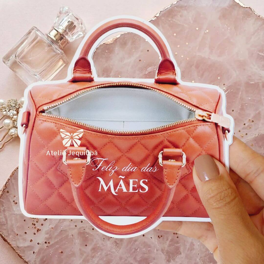 20 Card Mini Bolsa Dia das Mães - Imagem 8