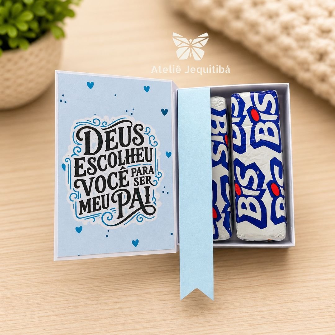 20 Mini Bíblias Porta bis Dia dos Pais - Pegue e Monte - Imagem 3