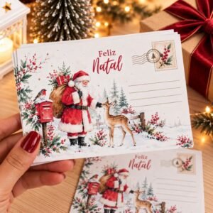 20 Cartões Postais Natal no Bosque